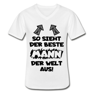 Partner T-Shirt - Bester Mann Ehemann Partner Geschenk