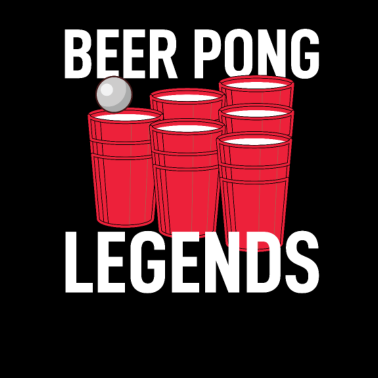 Motiv Bier Pong Beer Beerpong Legende Bierpong Team
