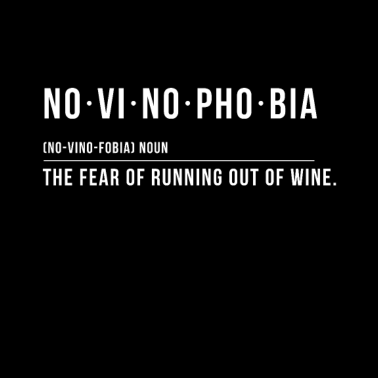 Motiv Novinophobia The fear of running out of wine