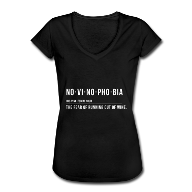Partner T-Shirt - Novinophobia The fear of running out of wine