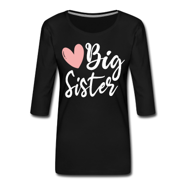 Partner T-Shirt - Big sister - große Schwester Schwestern Geschenk
