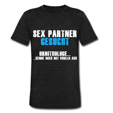 Partner T-Shirt - ornithologe sex partner vögeln