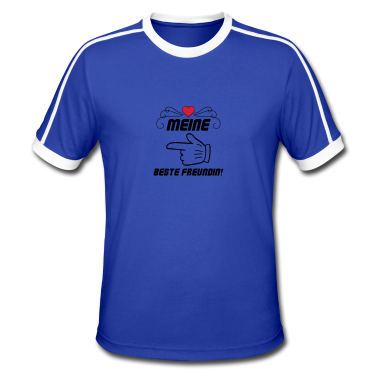 Partner T-Shirt - meine beste freundin