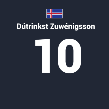 Motiv Trikot Saufen Isländische Fußballer Alkohol trink