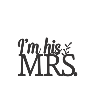 Motiv im his mrs Geschenk Liebe Valentinstag Paar Partne