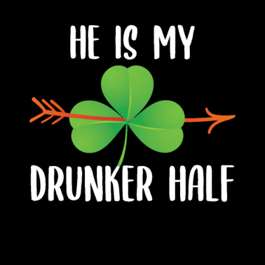 Motiv Er ist meine betrunkenere Hälfte