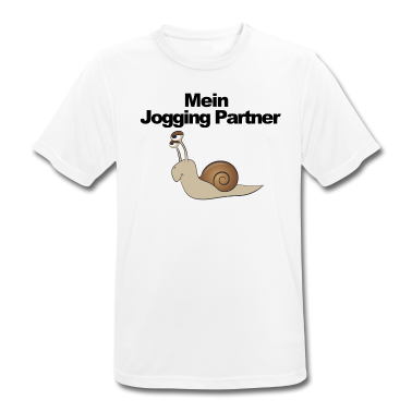 Partner T-Shirt - Mein Jogging Partner Schnecke