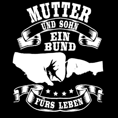 Motiv Mutter & Sohn Ein Bund Muttertag Geschenk