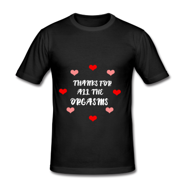 Partner T-Shirt - Sex Orgasmus Liebe Ficken Herzen Geschenk Valentin