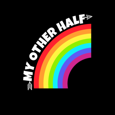 Motiv Homosexuelles Paar mein anderes halbes Geschenk