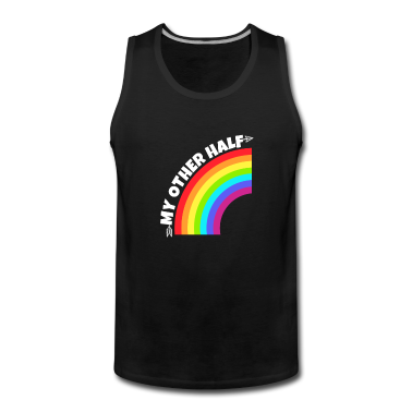 Partner Tank Top - Homosexuelles Paar mein anderes halbes Geschenk