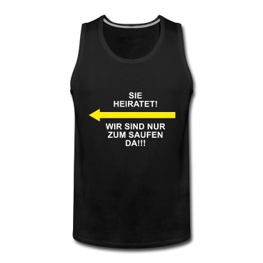 Partner Tank Top - Heiraten Hochzeit Jugesellenabschied