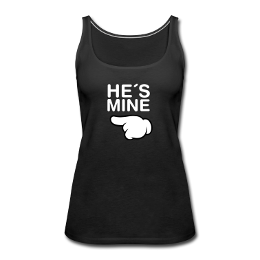 Partner Tank Top - He´s Mine (Comic Hand)