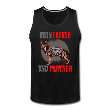 Partner Tank Top - Polizeihund Freund und Partner