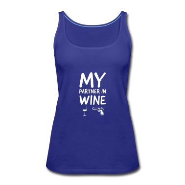 Partner Tank Top - Partner in Wine white