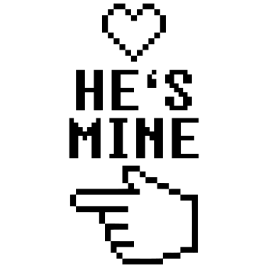 Motiv He's Mine 8-Bit