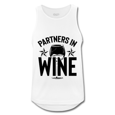 Partner Tank Top - partner wein alkohol