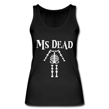 Partner Tank Top - Ms Dead Halloween Skeleton Gift