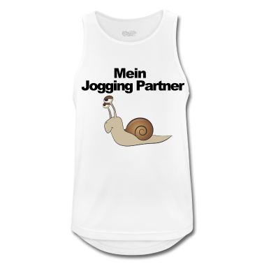 Partner Tank Top - Mein Jogging Partner Schnecke