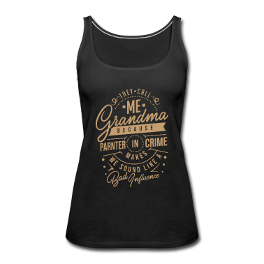 Partner Tank Top - Spruch Partner in Crime