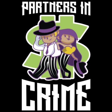 Motiv Gangster paar partner