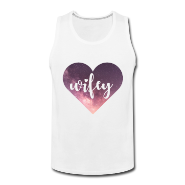 Partner Tank Top - Wifey Galaxy Herz