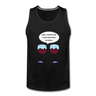 Partner Tank Top - Partner Wine für Pärchen Partner oder Best Friend