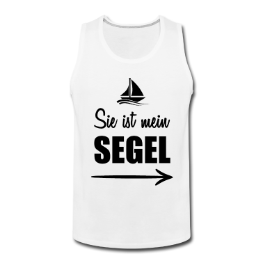 Partner Tank Top - Sie ist mein Segel Partner Look