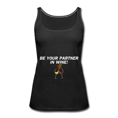 Partner Tank Top - Weingeschenk SEIN PARTNER IN WEIN!