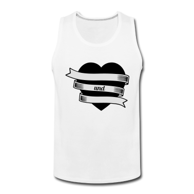 Partner Tank Top - Partner-Herz einfarbig