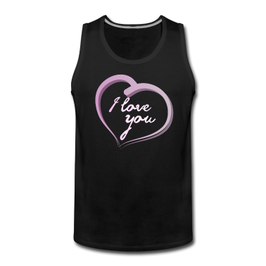 Partner Tank Top - Love you Valentinstag Partner