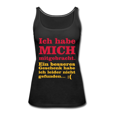 Partner Tank Top - Mich Schenken Geschenk Partner