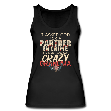 Partner Tank Top - Partner in Crime Crazy Grandma