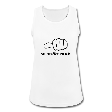 Partner Tank Top - Sie gehört zu mir! Lustig Partner Valentinstag