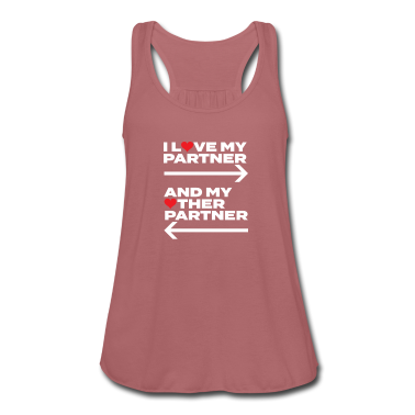 Partner Tank Top - Polyam - Ich liebe meine Partner