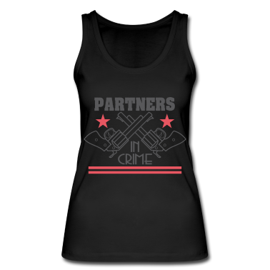 Partner Tank Top - Funny & Cute Partner Tshirt Design Partner in