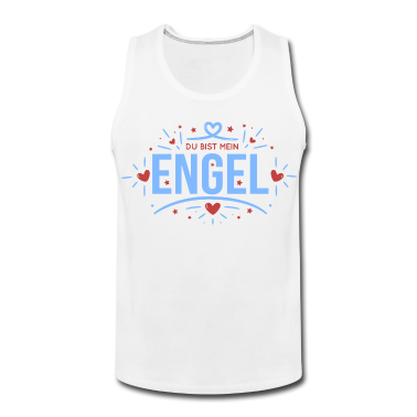 Partner Tank Top - Du bist mein Engel Freund Partner