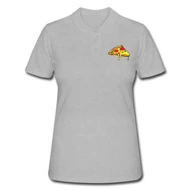Partner Poloshirt - Pizza Stück - Fast Food - Salami Partner Shirt