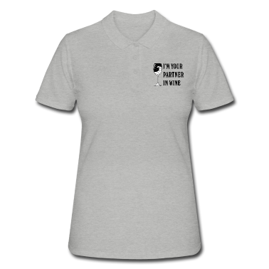 Partner Poloshirt - Ich bin dein Partner im Wei IM YOUR PARTNER IN WIN