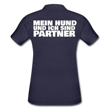 Partner Poloshirt - Mein Hund und ich sind Partner