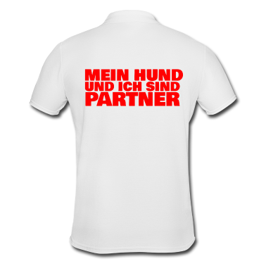Partner Poloshirt - Mein Hund und ich sind Partner