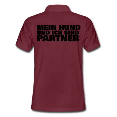 Partner Poloshirt - Mein Hund und ich sind Partner