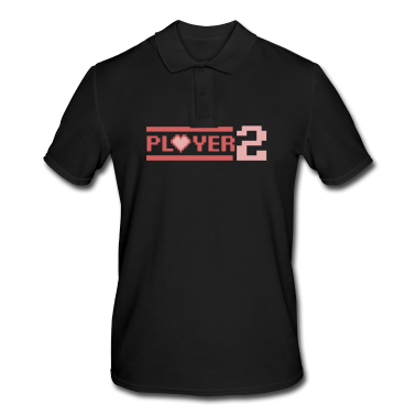 Partner Poloshirt - Spielerpaar-Gaming-Spieler 2