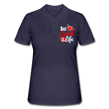 Partner Poloshirt - Paare, die besten Fang ihres Lebens-Geschenks fischen