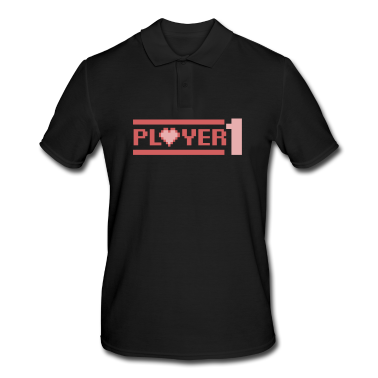 Partner Poloshirt - Spielerpaar Gaming-Spieler 1