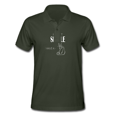 Partner Poloshirt - Meine Katze ist mein Partner