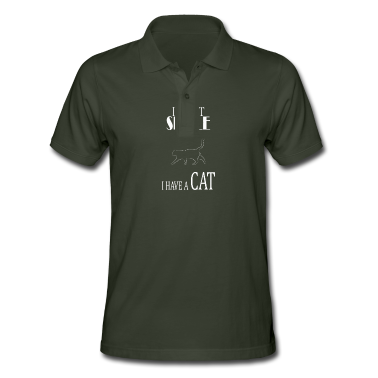 Partner Poloshirt - Meine Katze ist mein Partner