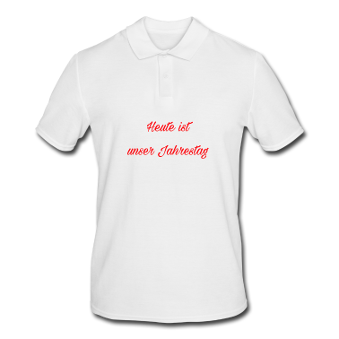 Partner Poloshirt - Euer Jahrestag Beziehung Partner