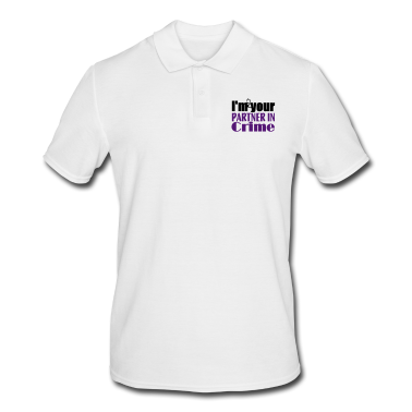 Partner Poloshirt - Partner In Crime Geschenk