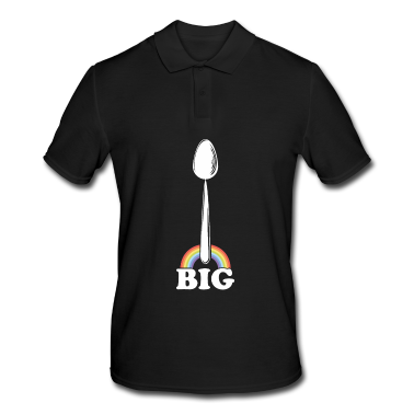 Partner Poloshirt - LGBT Großer Löffel Partner Look Partner T-Shirt